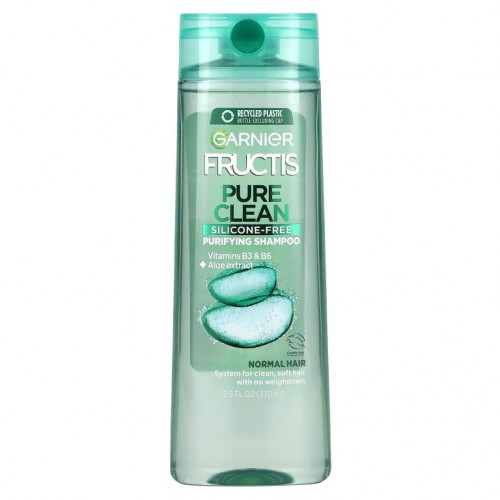 Garnier, 프럭티스, 정화 샴푸, 중성 모발용, 퓨어 클린, 370ml(12.5fl oz)
