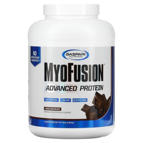 Gaspari Nutrition, 마요퓨전, 고품질 단백질, 밀크 초콜릿, 1.81 kg(4 lbs)