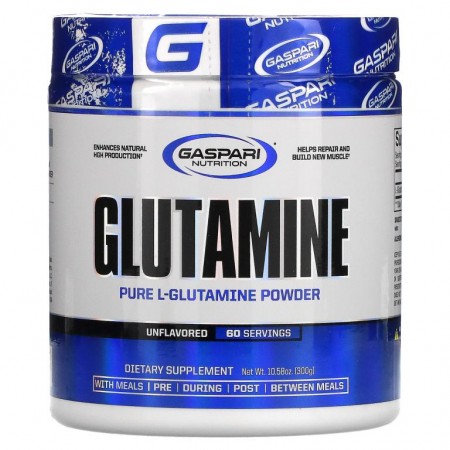Gaspari Nutrition, 글루타민, 무감미, 10.58 oz (300 g)