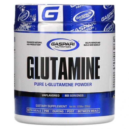 Gaspari Nutrition, 글루타민, 무감미, 10.58 oz (300 g)