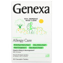 Genexa, 알레르기 케어, 유기농 알레르기 완화, 유기농 아사이베리, 츄어블 60정