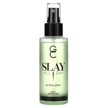 Gerard Cosmetics, Slay All Day, 고정 스프레이, 녹차, 100ml(3.38oz)