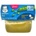 Gerber, 완두콩, 2팩, 각 56g(2oz)