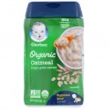Gerber, 1st Foods, 유기농 오트밀, 단일 곡물 시리얼, 227g(8oz)