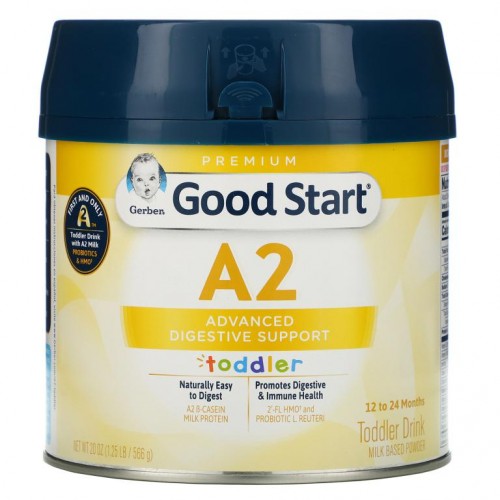 Gerber, Good Start, A2, 유아용 드링크, 12~24개월, 566g(20oz)