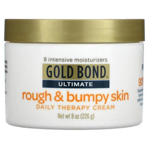 Gold Bond, 얼티밋, 데일리 테라피 크림, 거칠고 요철이 있는 피부용, 향료 무함유, 226g(8oz)