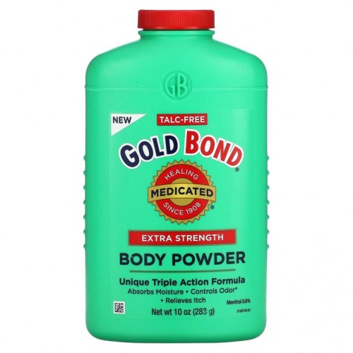 Gold Bond, 바디 파우더, 특별한 트리플 액션 포뮬라, 엑스트라 스트렝스, 283g(10oz)