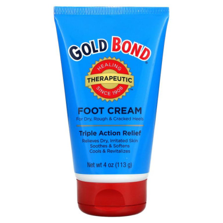 Gold Bond, 치료용 풋크림, 트리플 액션 릴리프, 113g(4oz)