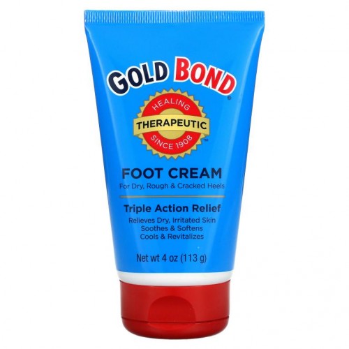 Gold Bond, 치료용 풋크림, 트리플 액션 릴리프, 113g(4oz)