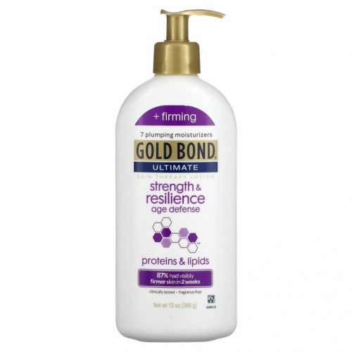 Gold Bond, 얼티메이트, 스킨 테라피 로션, 강도 & 탄력 노화 방지, 368g(13oz)