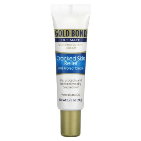 Gold Bond, Ultimate, 갈라진 피부 완화 필 앤 프로텍트 크림, 21g(0.75oz)