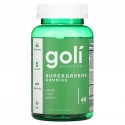Goli Nutrition, 슈퍼 그린 구미젤리, 60개