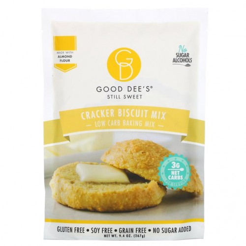 Good Dee's, Low Carb Baking Mix, Cracker Biscuit Mix, 9.4 oz (267 g)