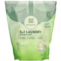 Grab Green, 3-in-1 세탁 세제 포드, 베티베르, 60회분, 2lbs