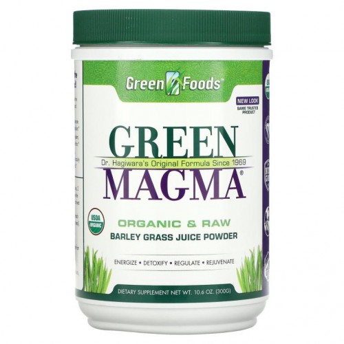 Green Foods, Green Magma, 보리순즙 분말, 300g(10.6oz)