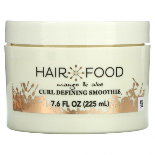Hair Food, 컬 디파이닝 스무디, 망고 & 알로에, 225ml(7.6fl oz)