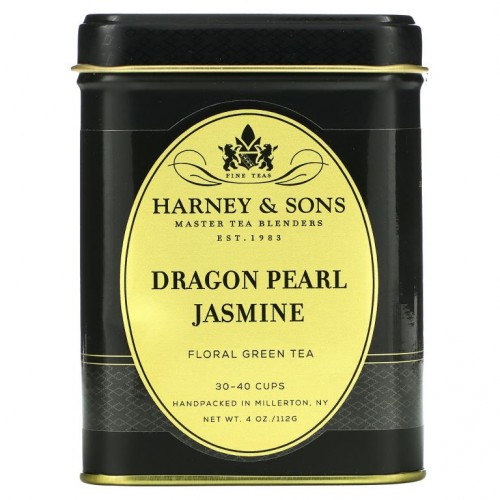 Harney & Sons, 드래곤 펄 자스민 티, 112g(4oz)