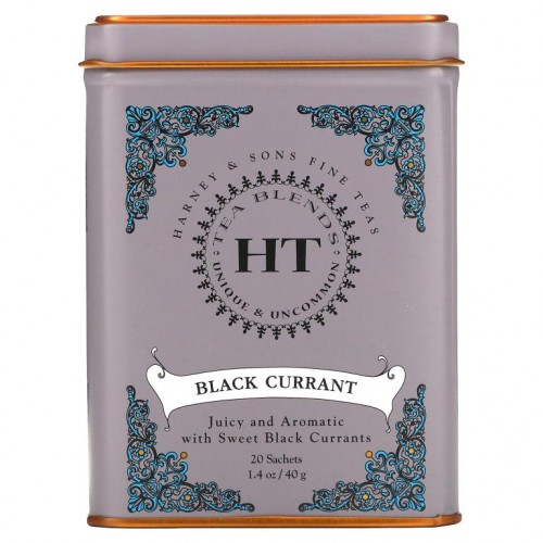 Harney & Sons, 블랙 커런트 티, 20 티백, 1.4 온스 (40 g)