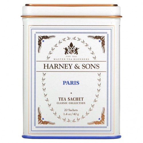 Harney & Sons, Fine Teas, 파리 티, 티백 20개, 40g(1.4oz)