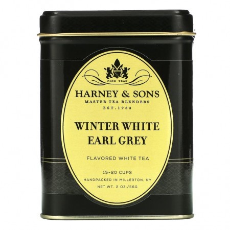 Harney & Sons, Winter White Earl Grey, 2 oz (56 g)