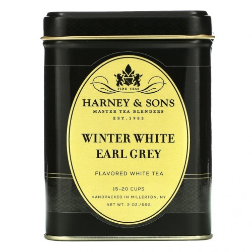 Harney & Sons, Winter White Earl Grey, 2 oz (56 g)