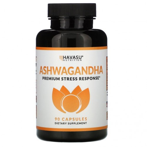Havasu Nutrition, Ashwagandha, Premium Stress Response, 90 Capsules