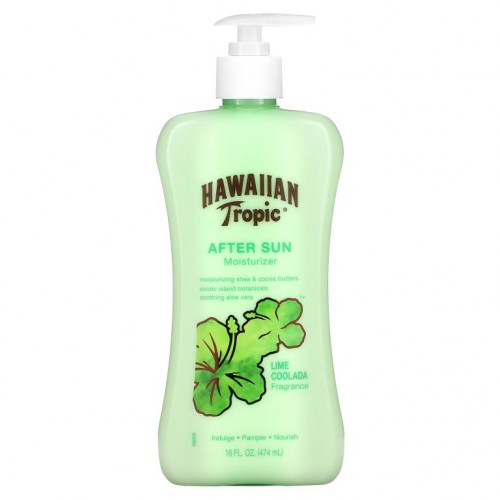 Hawaiian Tropic, 애프터 선 모이스처라이저, 라임 쿨라다, 16fl oz(474ml)