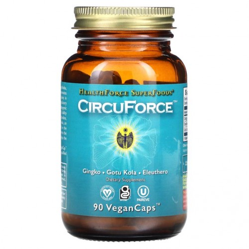 HealthForce Superfoods, CircuForce, 90 Vegan Caps