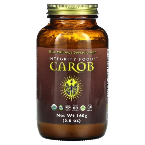 HealthForce Superfoods, Integrity Foods, 캐럽, 5.6 oz(160 g)