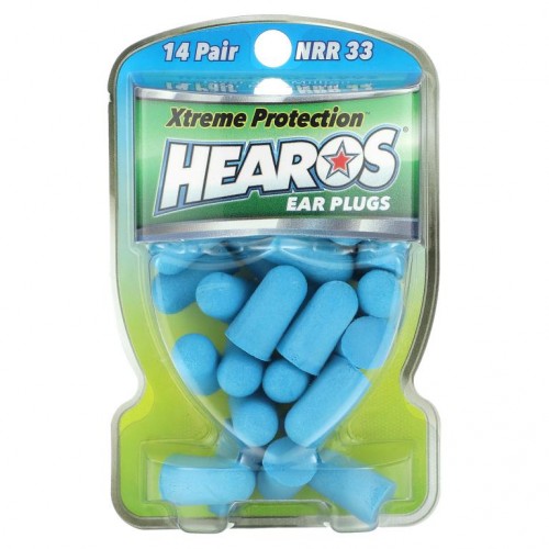 Hearos, 귀마개, 초강력 보호, 14쌍