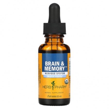 Herb Pharm, 두뇌 & 기억, 신경계, 30ml(1fl oz)