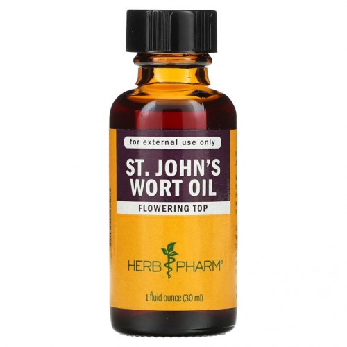 Herb Pharm, 세인트 존스 워트 오일, 1 fl oz (30 ml)