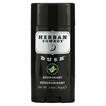 Herban Cowboy, 데오드란트, Dusk, 2.8 oz (80 g)