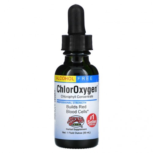 Herbs Etc., ChlorOxygen, 엽록소 농축물, 알코올 무함유, 30ml(1fl oz)