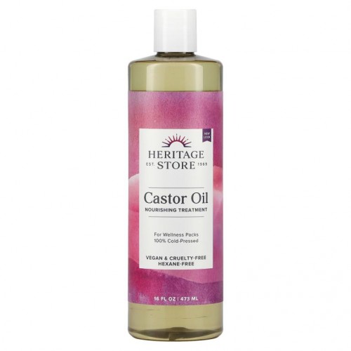 Heritage Store, The Palma Christi, 캐스터오일, 480ml(16fl oz)