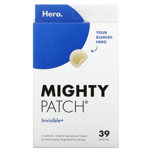 Hero Cosmetics, 마이티 패치, 인비저블+, 패치 39매
