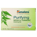 Himalaya, 퓨리파잉 클렌징 바, 인도 멀구슬나무 & 강황, 125g(4.41oz)