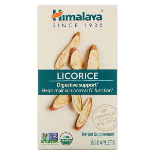 Himalaya, 감초, 위장병 보조제, 60 캡슐