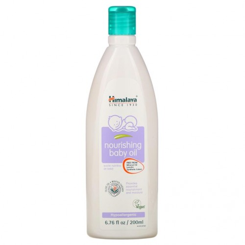 Himalaya, 너리싱 베이비 오일, 올리브 오일 & 꽈리, 6.76 fl oz (200 ml)