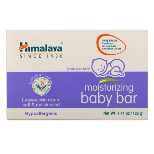 Himalaya, 모이스처라이징 베이비 바, 125g(4.41oz)