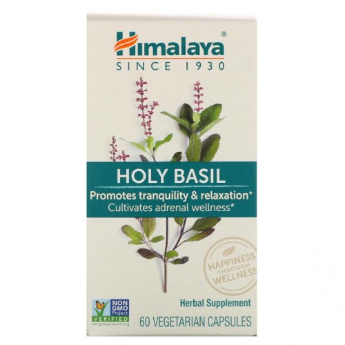 Himalaya, 홀리 바실, 60 채식 캡슐