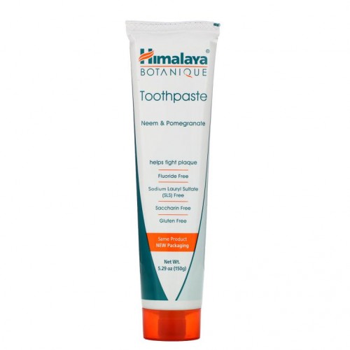 Himalaya, Botanique, 치약, 님, 석류, 불소 무함유, 150g(5.29oz)