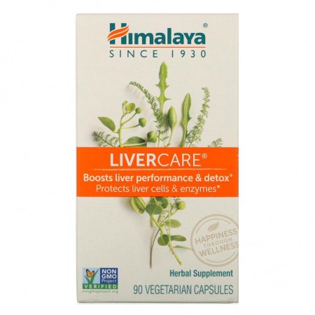 Himalaya, LiverCare, 90 식물성 캡슐