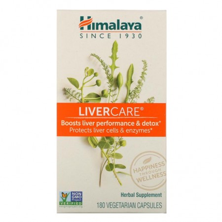 Himalaya, Liver Care, 베지 캡슐 180정