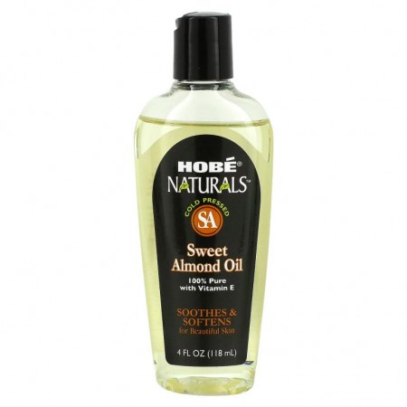 Hobe Labs, 내츄럴, 스윗 아몬드 오일, 4 fl oz (118 ml)