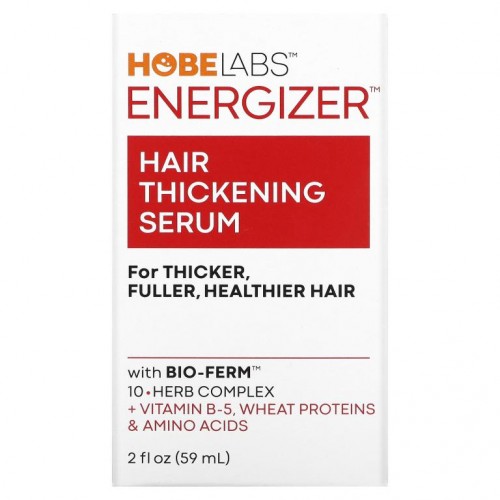 Hobe Labs, Energizer, 모발 강화 세럼, 59ml(2fl oz)