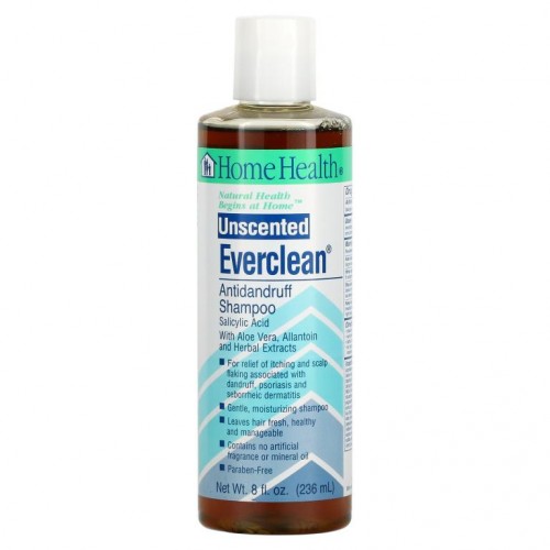 Home Health, Everclean, 비듬용 샴푸, 무향, 8 fl oz (236 ml)