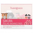 Huangjisoo, Sakura, Peeling Radiance Pads, 60 Pads, 7.76 fl oz (220 g)