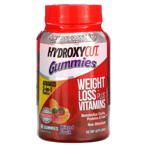 Hydroxycut, 구미젤리, 혼합 과일, 구미젤리 90개