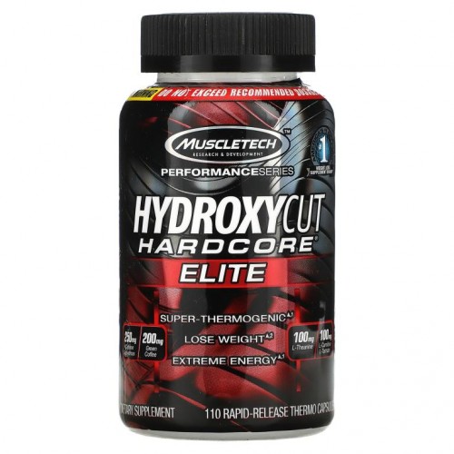 Hydroxycut, 하드코어 엘리트, 속방형 써모 캡슐 110정